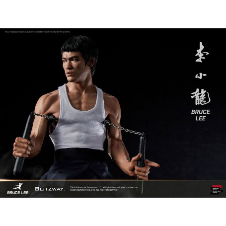 Blitzway - Bruce Lee-Statuette 1/4 80. Jahrestag Tribute - 55 cm