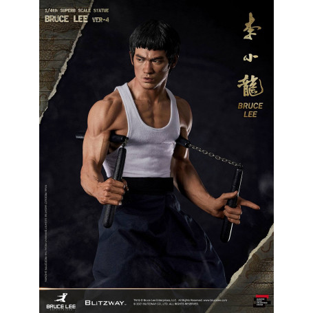 Blitzway - Bruce Lee-Statuette 1/4 80. Jahrestag Tribute - 55 cm