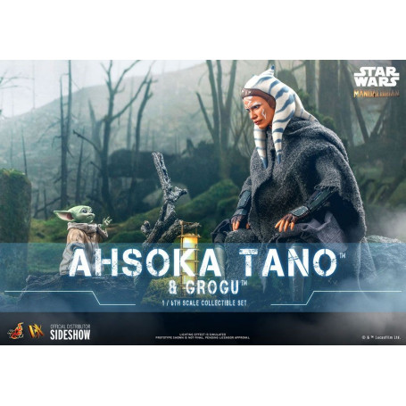 Hot Toys Star Wars - Ahsoka Tano & Grogu- Der Mandalorianer 1/6