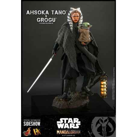 Hot Toys Star Wars - Ahsoka Tano & Grogu- Der Mandalorianer 1/6