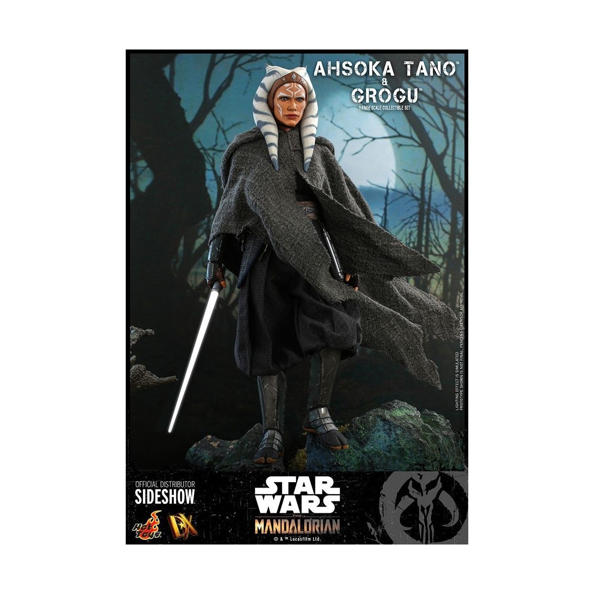 Hot Toys Star Wars - Ahsoka Tano & Grogu- Der Mandalorianer 1/6