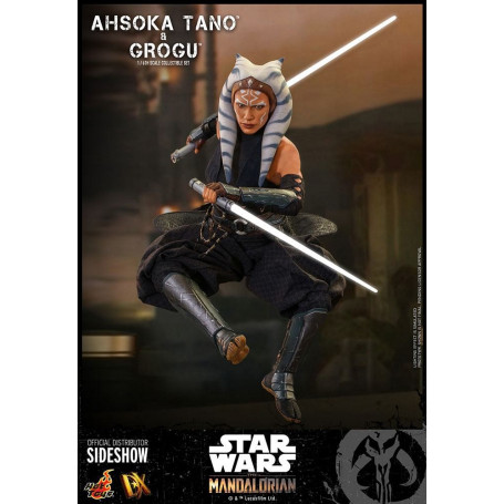 Hot Toys Star Wars - Ahsoka Tano & Grogu- Der Mandalorianer 1/6