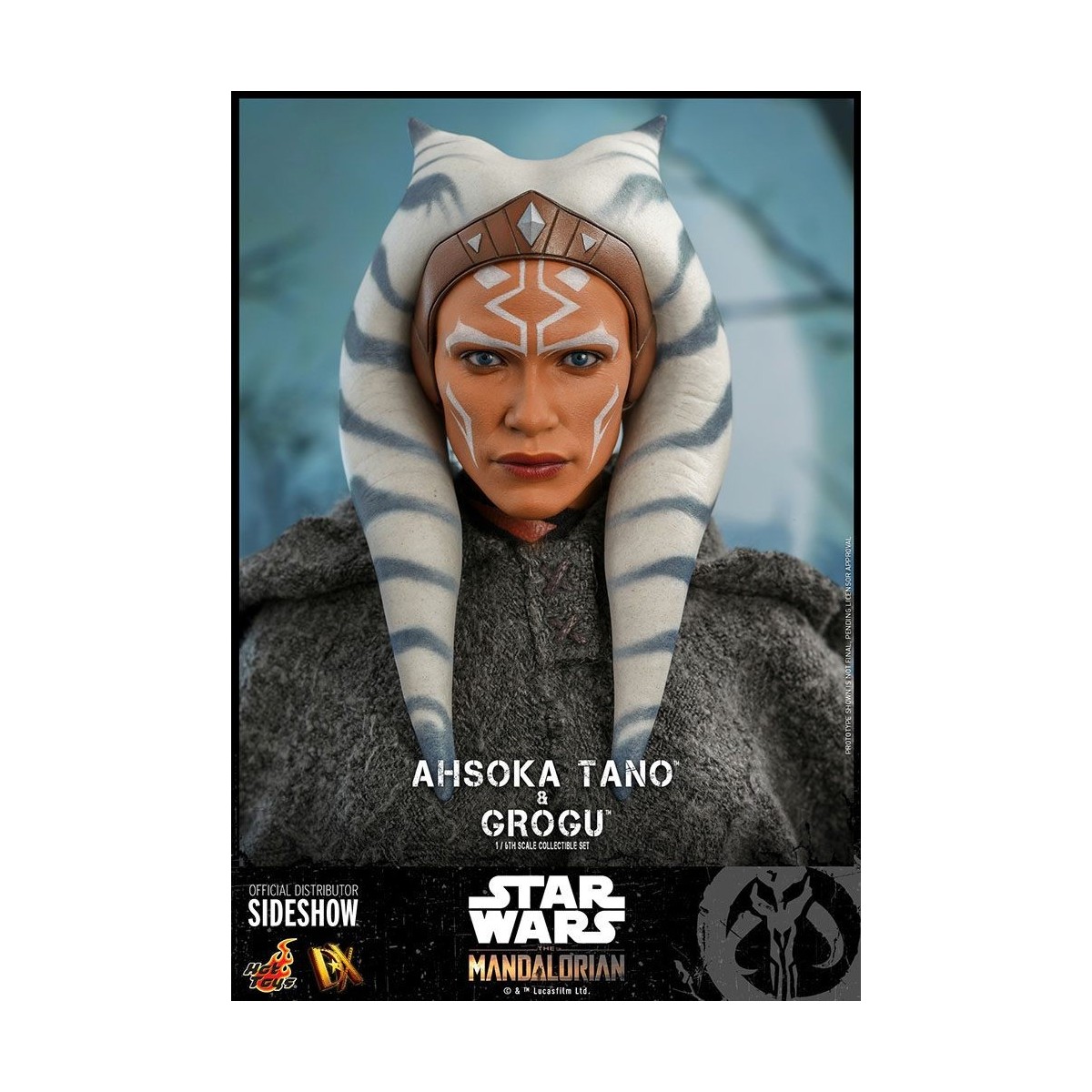 Hot Toys Star Wars - Ahsoka Tano & Grogu- Der Mandalorianer 1/6