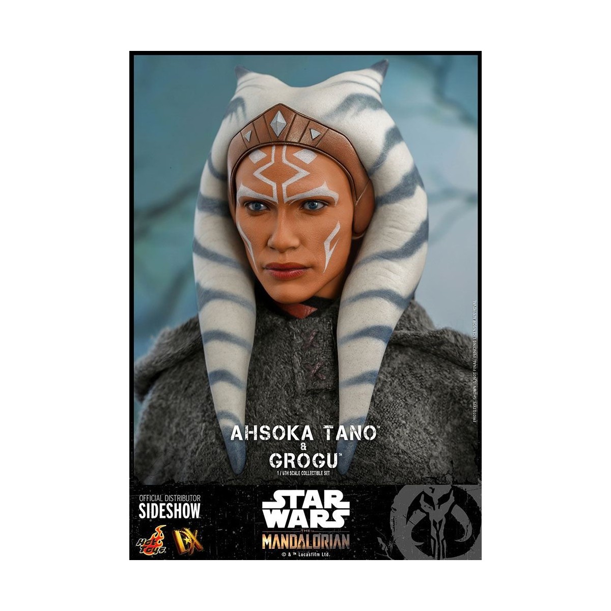 Hot Toys Star Wars - Ahsoka Tano & Grogu- Der Mandalorianer 1/6
