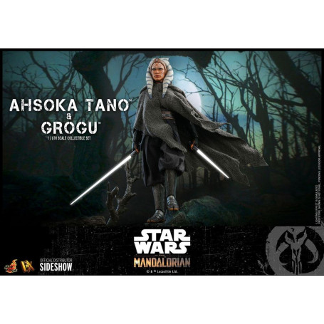 Hot Toys Star Wars - Ahsoka Tano & Grogu- Der Mandalorianer 1/6