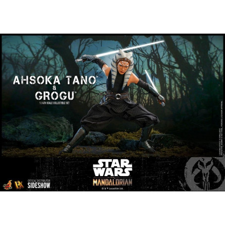 Hot Toys Star Wars - Ahsoka Tano & Grogu- Der Mandalorianer 1/6