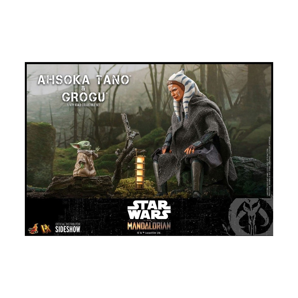 Hot Toys Star Wars - Ahsoka Tano & Grogu- Der Mandalorianer 1/6
