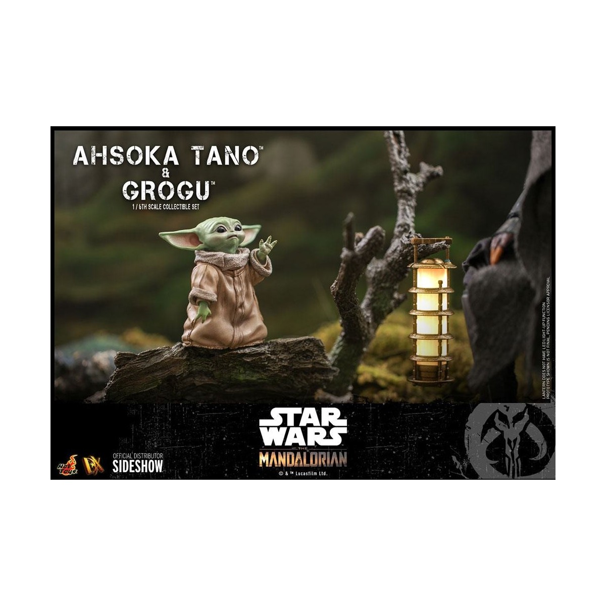 Hot Toys Star Wars - Ahsoka Tano & Grogu- Der Mandalorianer 1/6