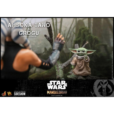 Hot Toys Star Wars - Ahsoka Tano & Grogu- Der Mandalorianer 1/6