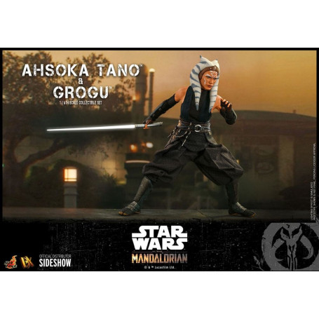 Hot Toys Star Wars - Ahsoka Tano & Grogu- Der Mandalorianer 1/6