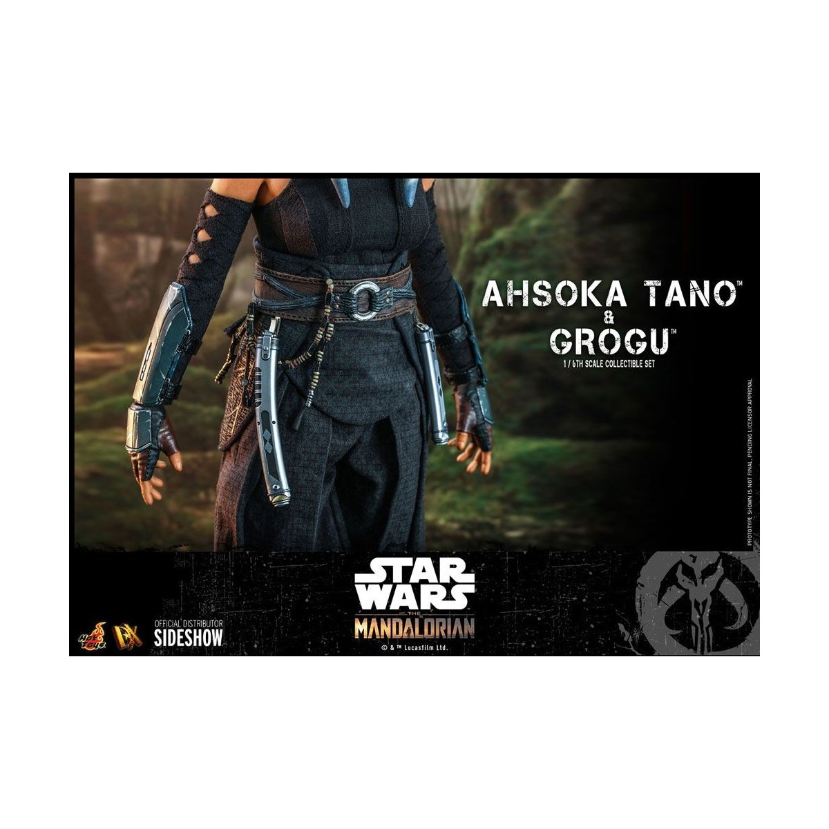 Hot Toys Star Wars - Ahsoka Tano & Grogu- Der Mandalorianer 1/6