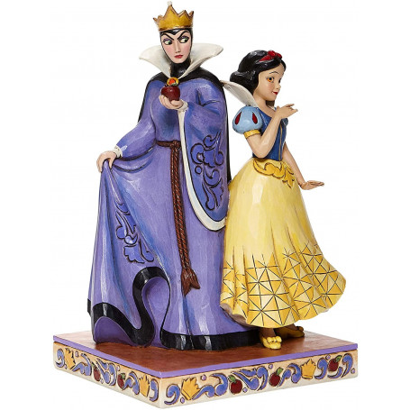 Enesco Disney Traditionen - Schneewittchen und die 7 Zwerge - Schneewittchen und die böse Königin