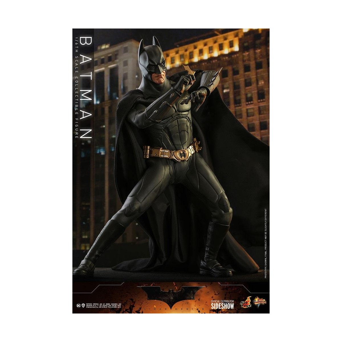 Hot Toys Batman Begins - Batman Exklusive Film Masterpiece 1/6