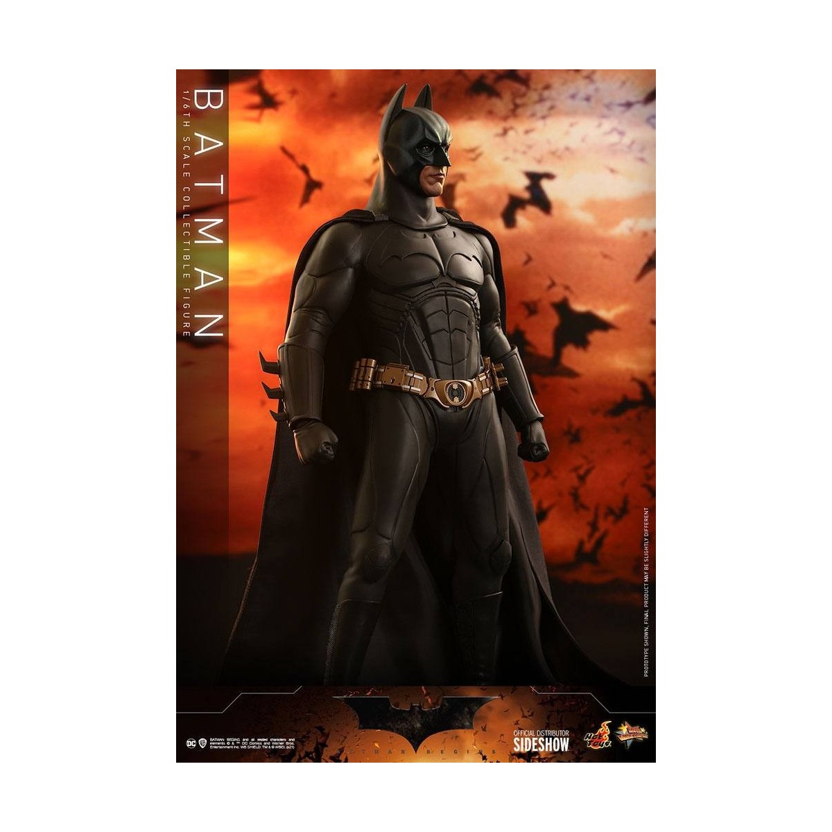 Hot Toys Batman Begins - Batman Exklusive Film Masterpiece 1/6