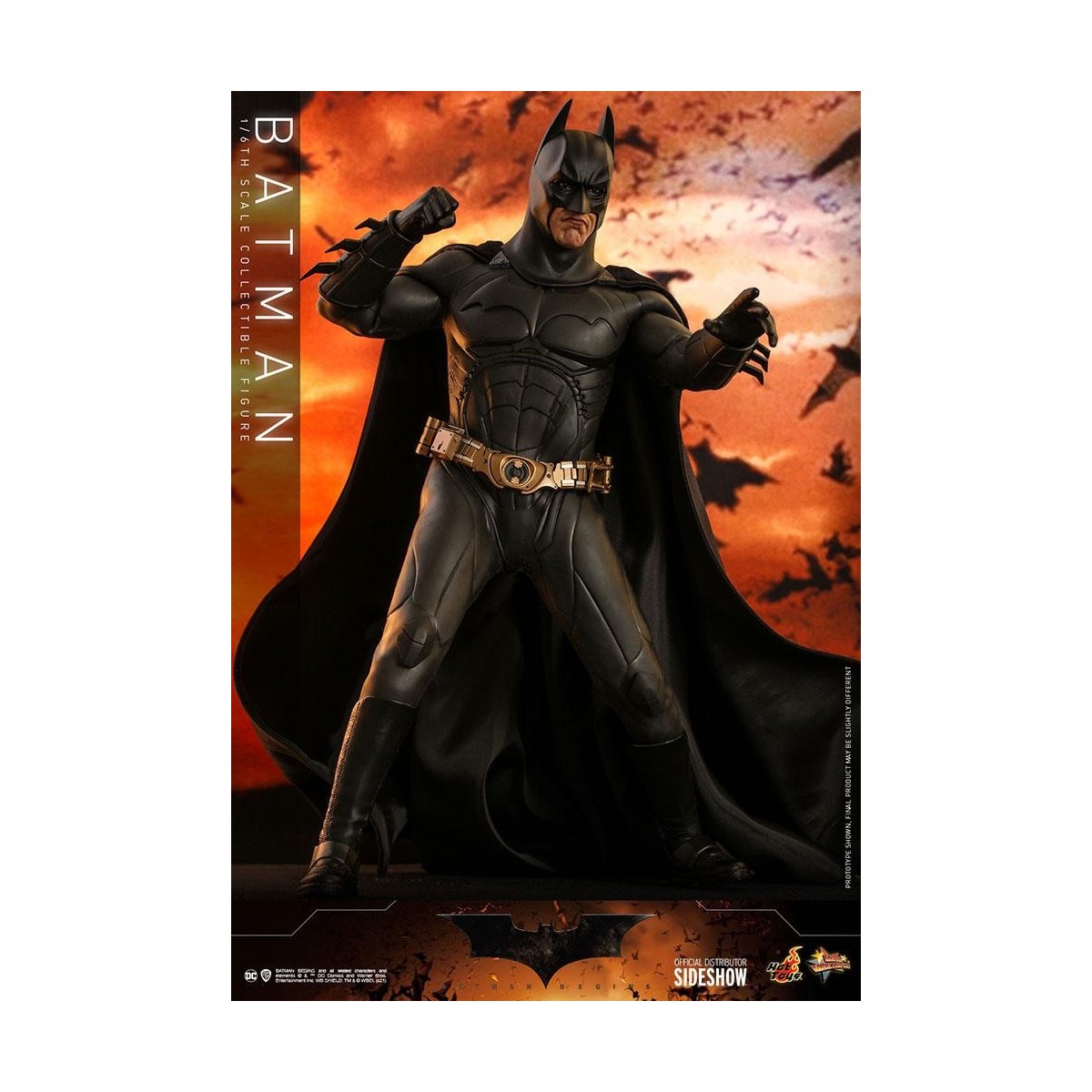 Hot Toys Batman Begins - Batman Exklusive Film Masterpiece 1/6