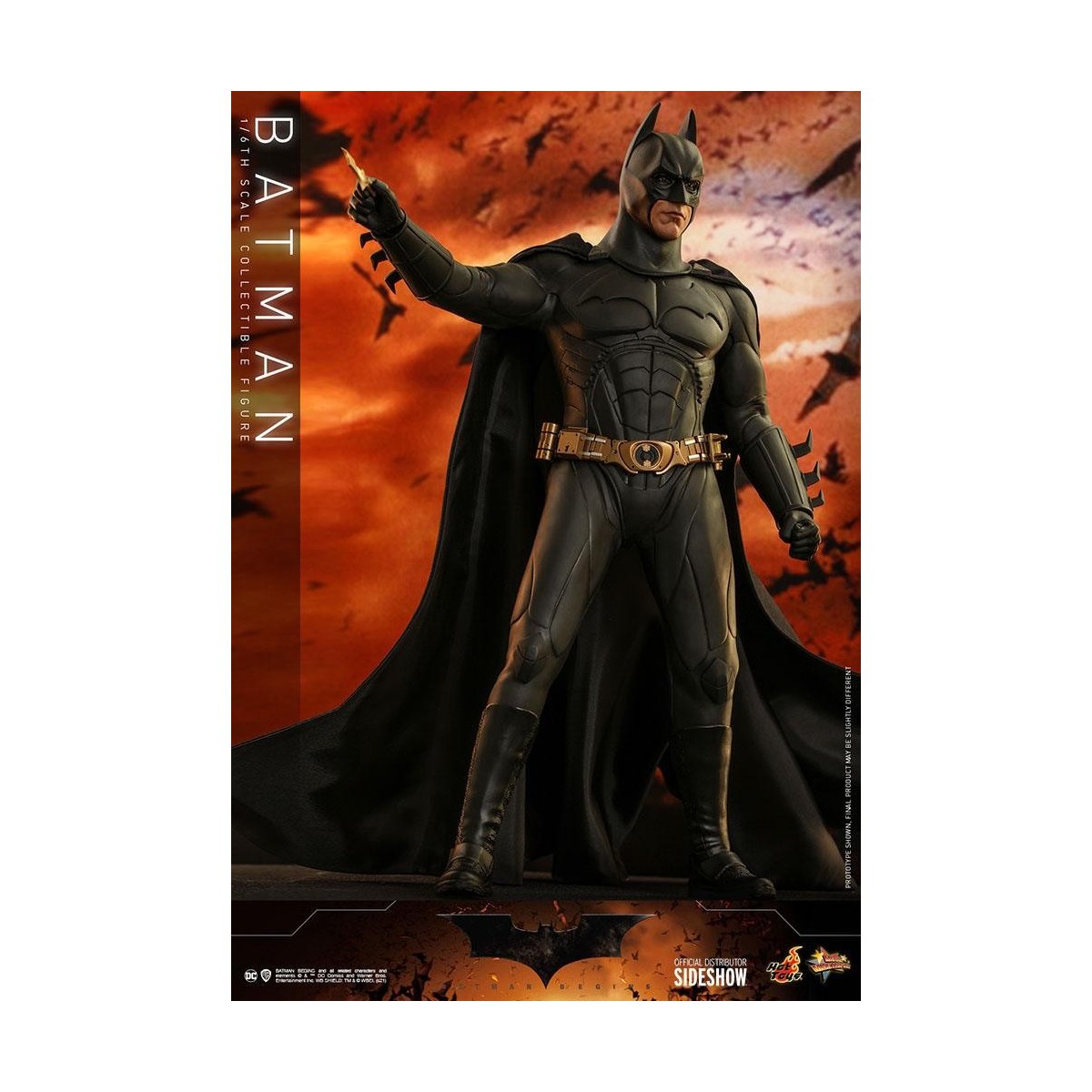 Hot Toys Batman Begins - Batman Exklusive Film Masterpiece 1/6