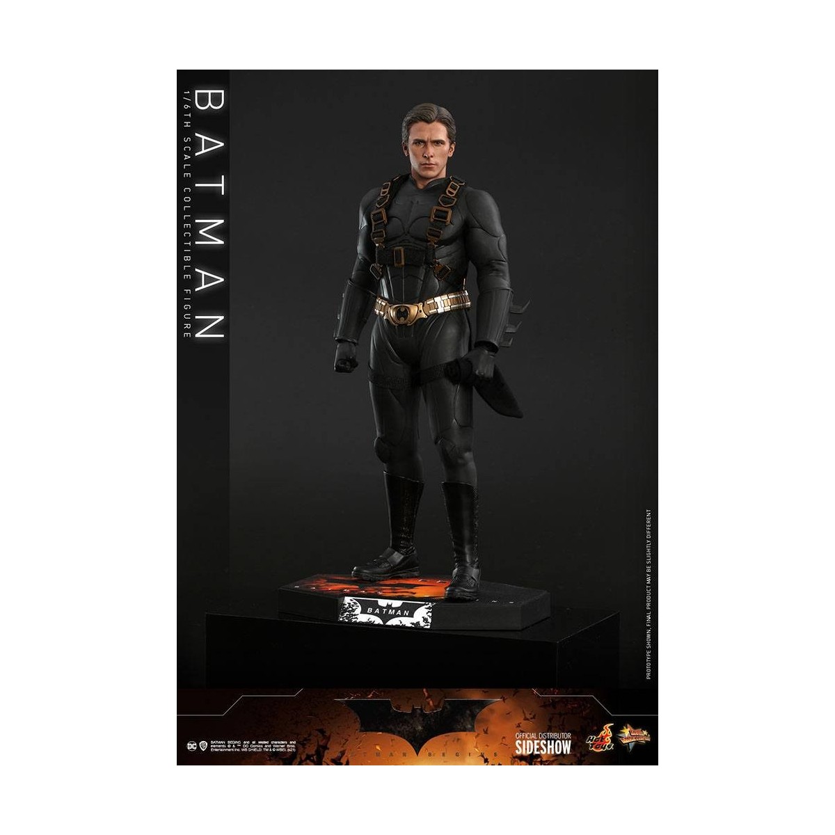 Hot Toys Batman Begins - Batman Exklusive Film Masterpiece 1/6