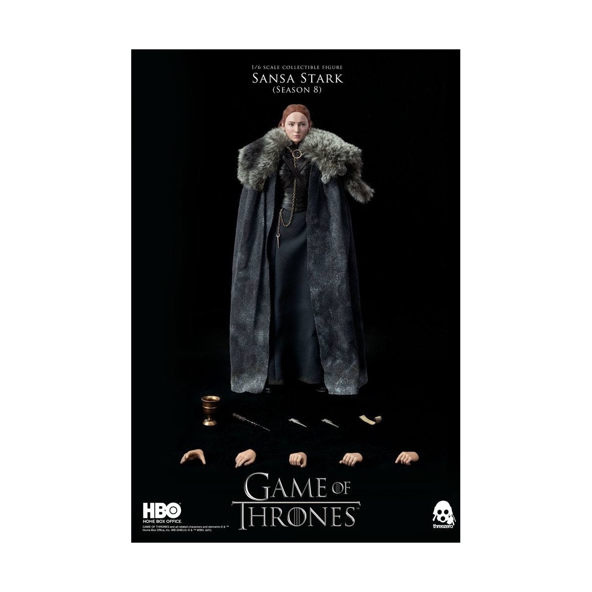 Drei Null - Game of Thrones Action Figur 1/6 Sansa Stark Staffel 8