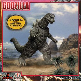 Mezco 5 Punkte XL Deluxe Box Set Runde 1 - Godzilla: Die Invasoren greifen an