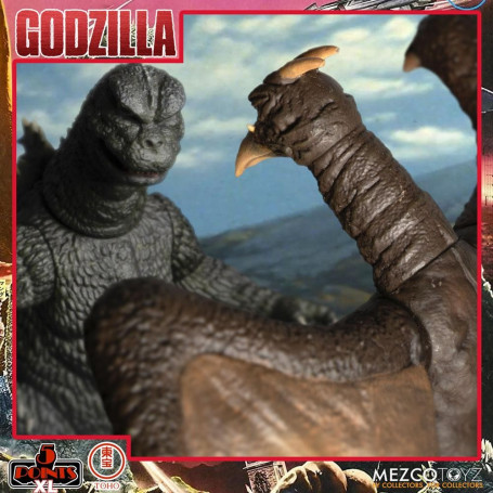 Mezco 5 Punkte XL Deluxe Box Set Runde 1 - Godzilla: Die Invasoren greifen an