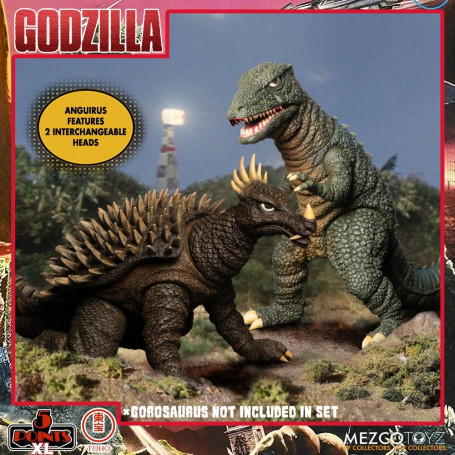 Mezco 5 Punkte XL Deluxe Box Set Runde 1 - Godzilla: Die Invasoren greifen an