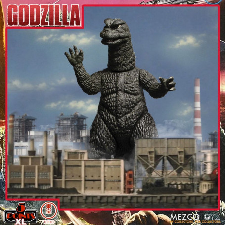 Mezco 5 Punkte XL Deluxe Box Set Runde 1 - Godzilla: Die Invasoren greifen an