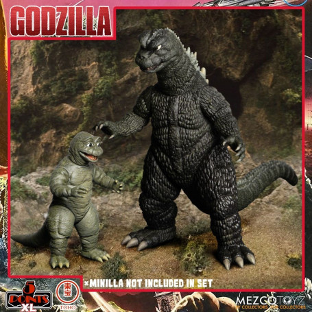 Mezco 5 Punkte XL Deluxe Box Set Runde 1 - Godzilla: Die Invasoren greifen an