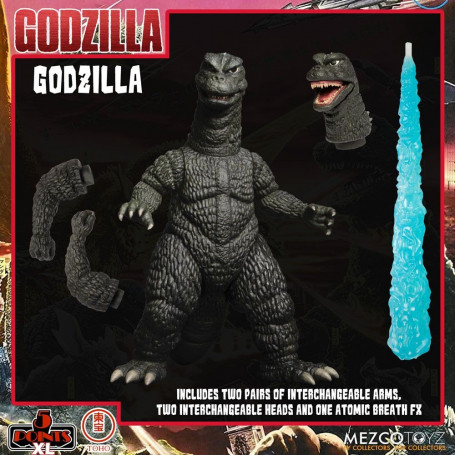 Mezco 5 Punkte XL Deluxe Box Set Runde 1 - Godzilla: Die Invasoren greifen an