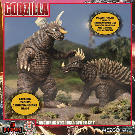 Mezco 5 Punkte XL Deluxe Box Set Runde 2 - Godzilla: Invaders Attack