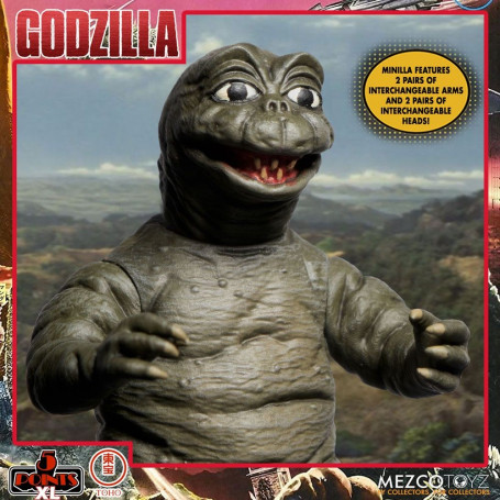 Mezco 5 Punkte XL Deluxe Box Set Runde 2 - Godzilla: Invaders Attack