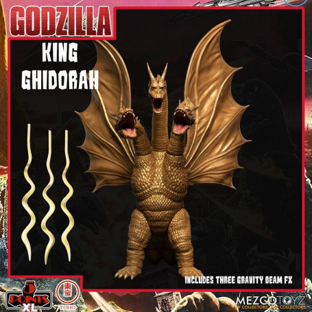 Mezco 5 Punkte XL Deluxe Box Set Runde 2 - Godzilla: Invaders Attack
