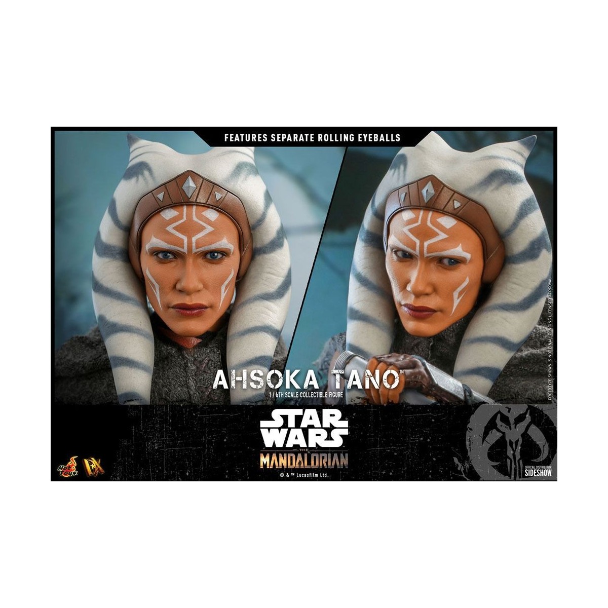 Hot Toys Star Wars - Ahsoka Tano - Der Mandalorianer 1/6