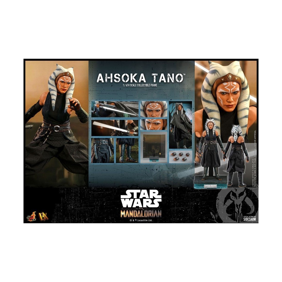 Hot Toys Star Wars - Ahsoka Tano - Der Mandalorianer 1/6