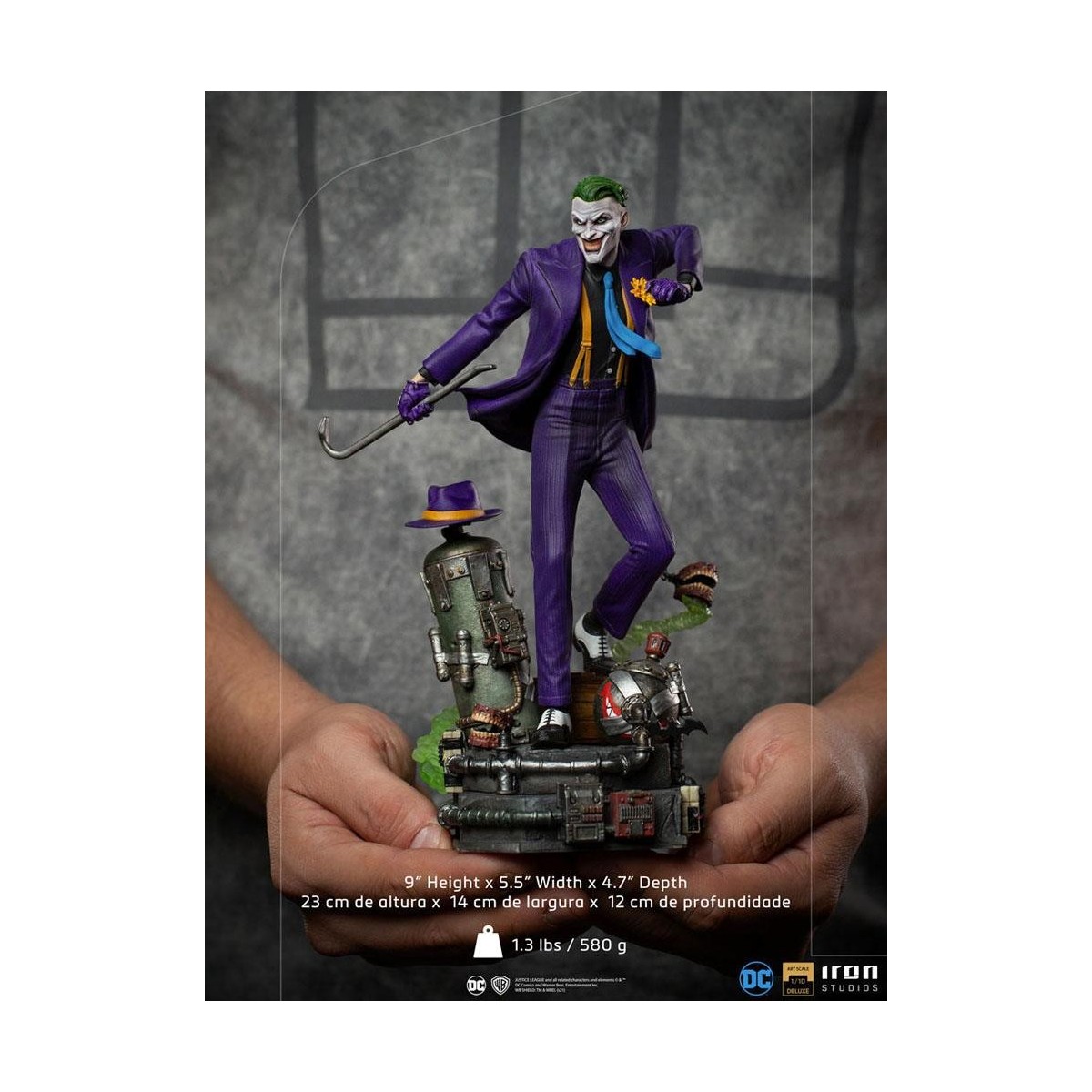 Iron Studios - Der Joker - Deluxe Art Scale 1/10