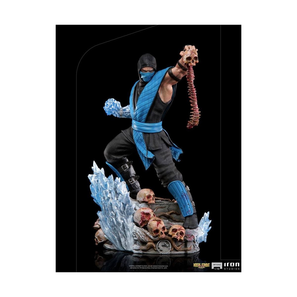 Iron Studios - Mortal Kombat - Sub-Zero BDS Kunst Maßstab 1/10