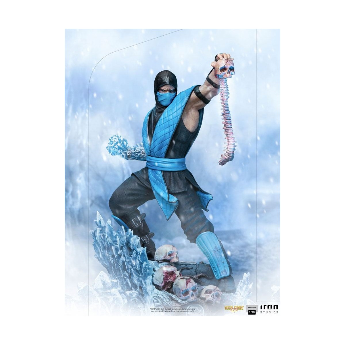 Iron Studios - Mortal Kombat - Sub-Zero BDS Kunst Maßstab 1/10