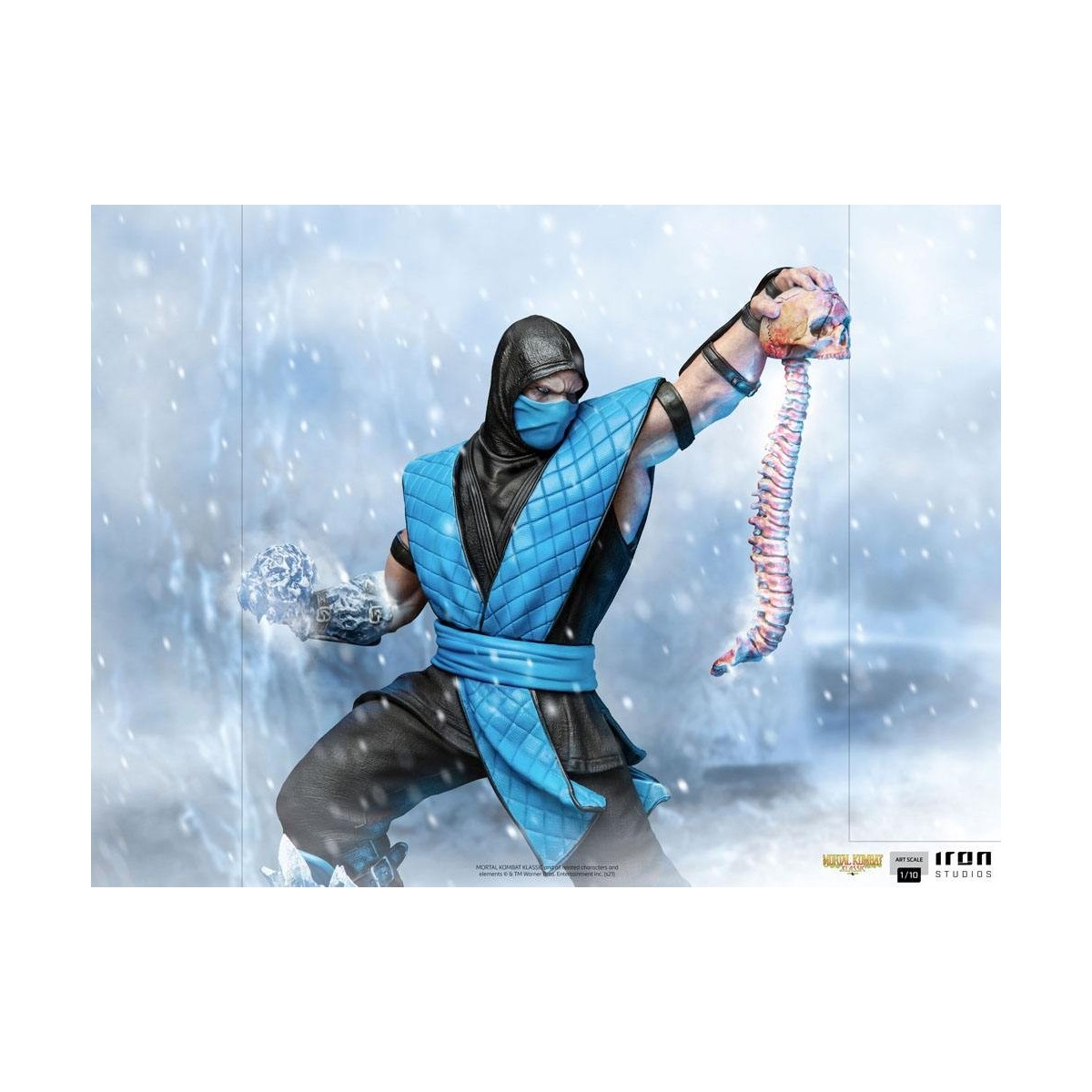 Iron Studios - Mortal Kombat - Sub-Zero BDS Kunst Maßstab 1/10