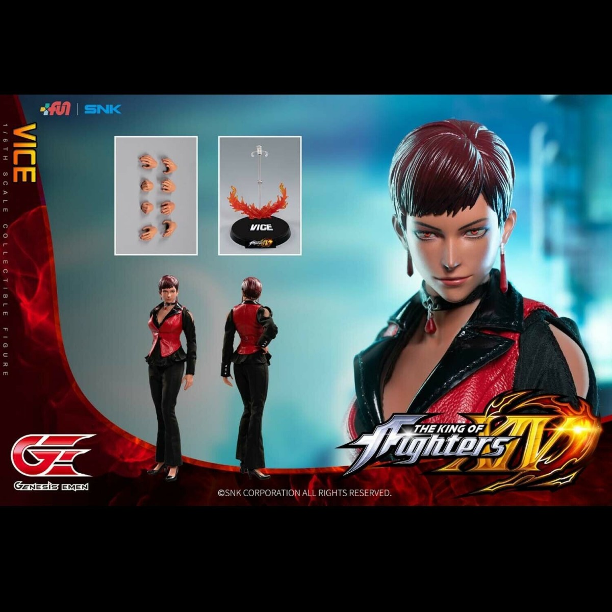 GENESIS EMEN - The King of Fighters XIV - Vize 1/6