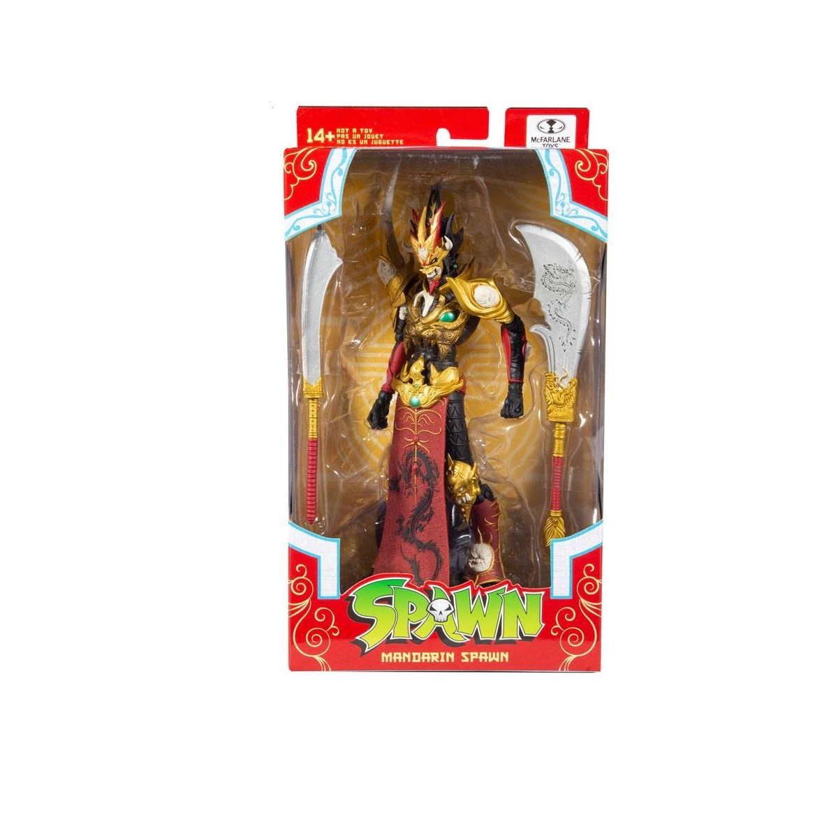 McFarlane Spawn - Mandarin Spawn rote Variante Gold Label Serie 1/12
