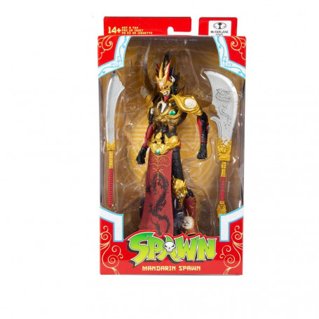 McFarlane Spawn - Mandarin Spawn rote Variante Gold Label Serie 1/12