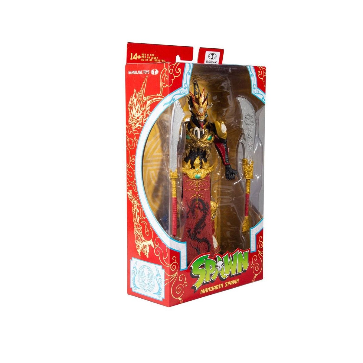 McFarlane Spawn - Mandarin Spawn rote Variante Gold Label Serie 1/12
