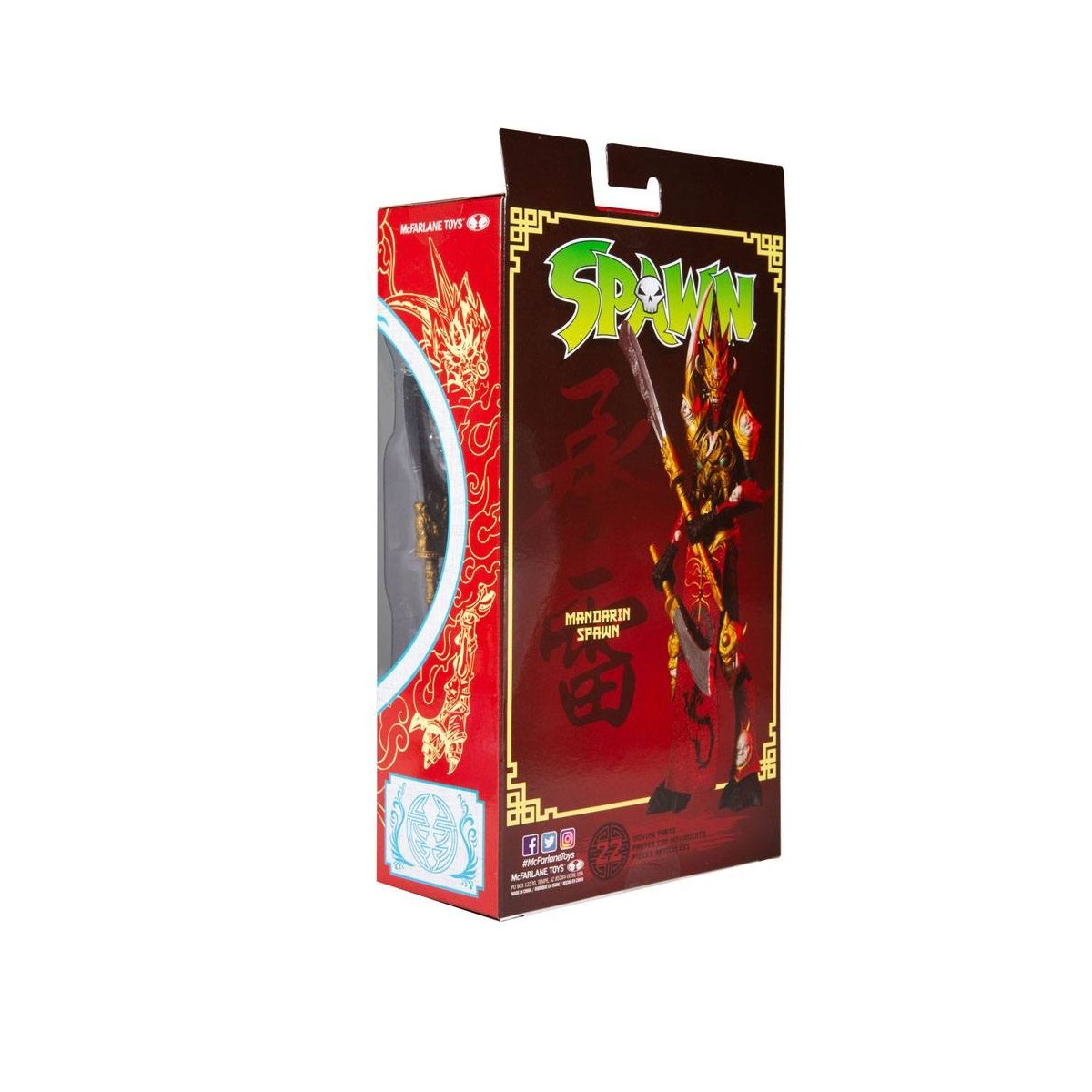 McFarlane Spawn - Mandarin Spawn rote Variante Gold Label Serie 1/12