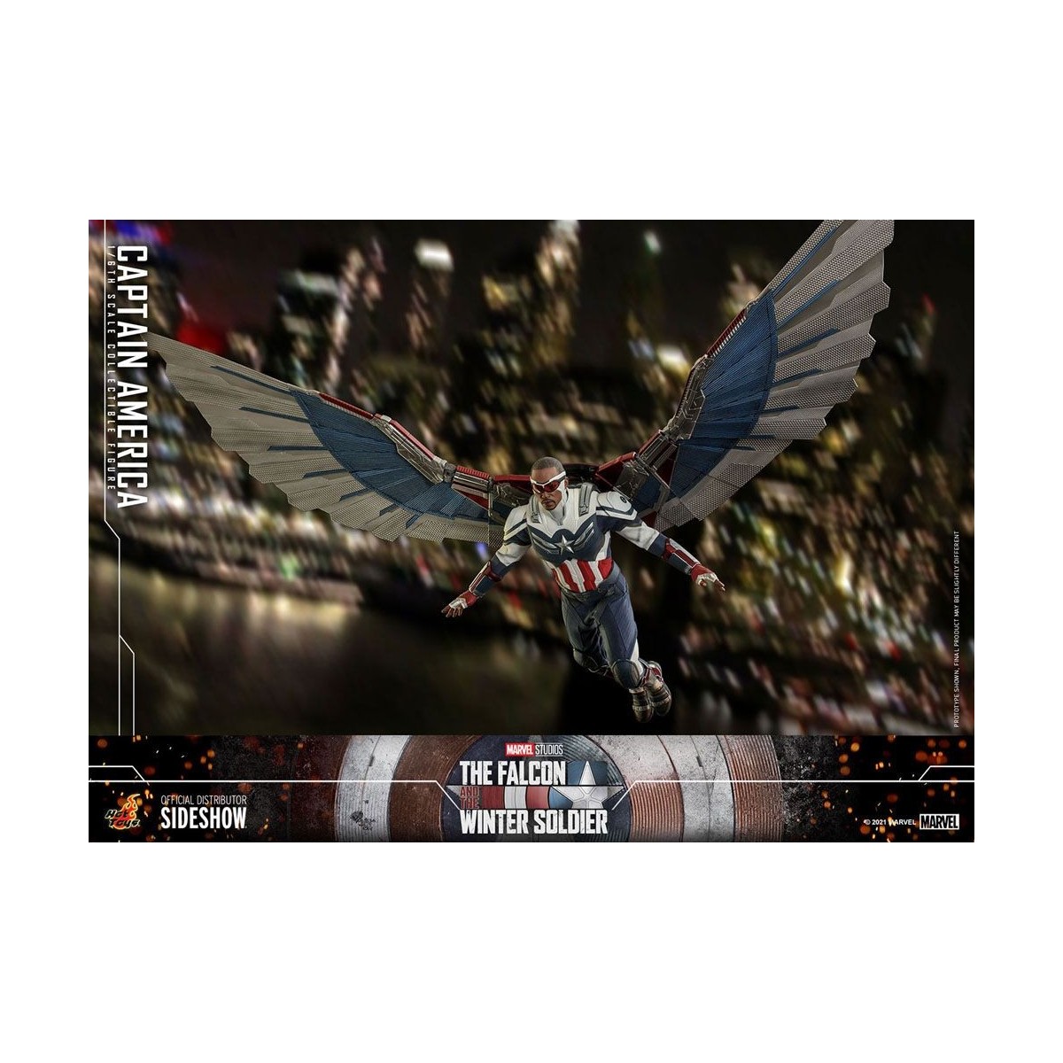 Hot Toys Marvel - Captain America 1/6 - Der Falke und der Wintersoldat