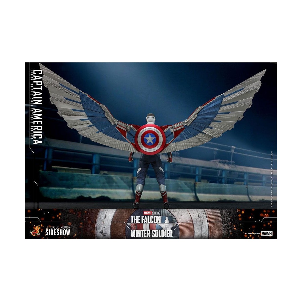 Hot Toys Marvel - Captain America 1/6 - Der Falke und der Wintersoldat