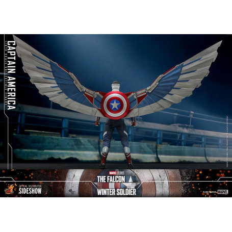 Hot Toys Marvel - Captain America 1/6 - Der Falke und der Wintersoldat