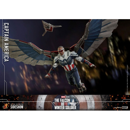 Hot Toys Marvel - Captain America 1/6 - Der Falke und der Wintersoldat
