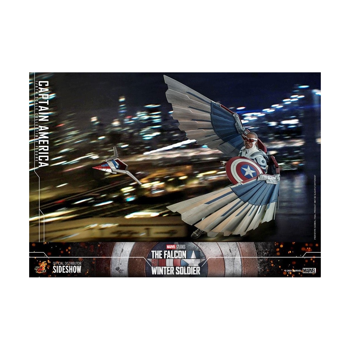 Hot Toys Marvel - Captain America 1/6 - Der Falke und der Wintersoldat