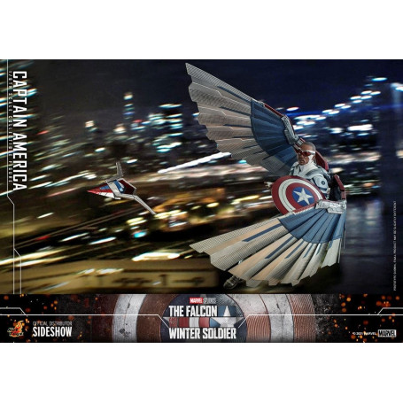 Hot Toys Marvel - Captain America 1/6 - Der Falke und der Wintersoldat