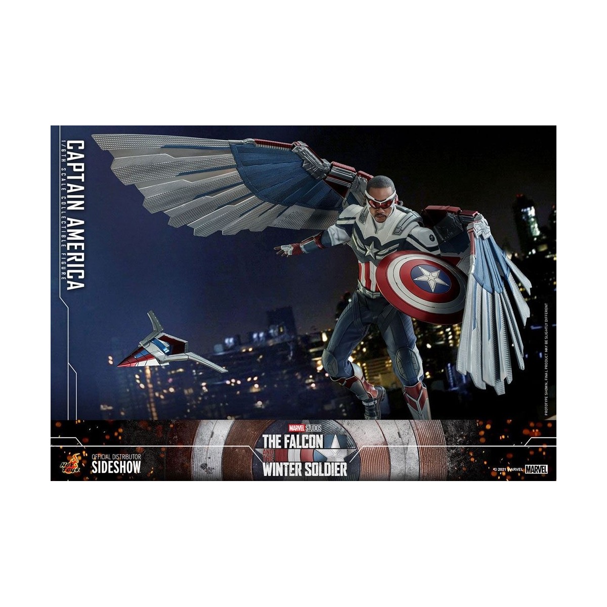 Hot Toys Marvel - Captain America 1/6 - Der Falke und der Wintersoldat