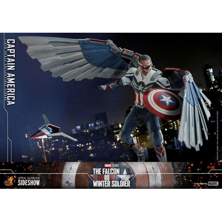 Hot Toys Marvel - Captain America 1/6 - Der Falke und der Wintersoldat